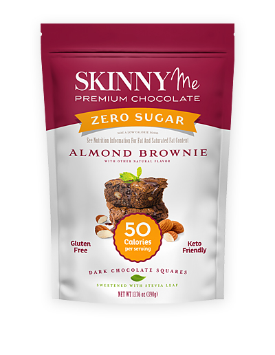 Almond Brownie Dark Chocolate Squares